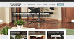Desktop Screenshot of apartamentosalcocer43.com